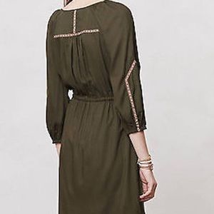Edme & Esyllte Anthropologie Dress w Bell Sleeves